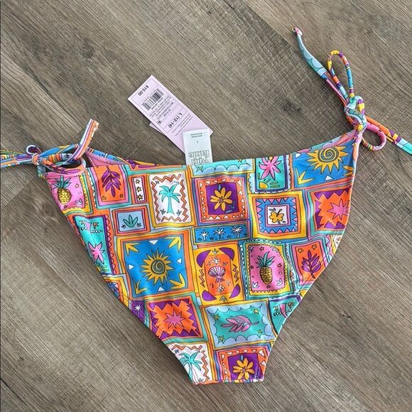 Wild Fable Multicolor Geometric Bikini Bottom - Picture 3 of 3